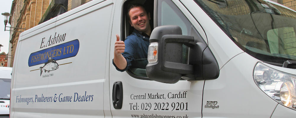 Kevin Todd - delivering your fresh fish!