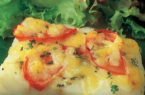 Fish and Tomato Gratin