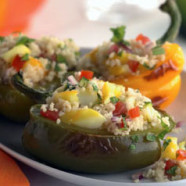 Smoked Haddock and Couscous Stuffed Peppers