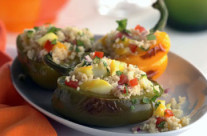 Smoked Haddock and Couscous Stuffed Peppers